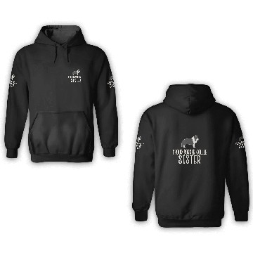 Discover Proud Border Collie Sister Baseball Tees 3D Hoodies