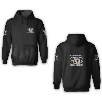 Discover Lactation Consultant Helping Mamas Master Breastfeeding Baseball Tees 3D Hoodies