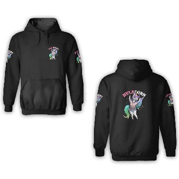 Discover Unicorns Hula Hoop Dancer Hulacorn Dancing Gymnastics Pun Baseball Tees 3D Hoodies