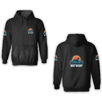 Discover German Shorthaired Pointer GSP Dog Breed 51 3D Hoodies