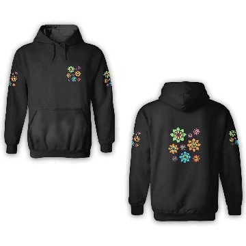 Discover Stylish Pattern Creative Art Modern Artwork Drawing 3D Hoodies