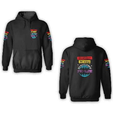 Discover The World Revolves Around My German Shorthaired Pointer 3D Hoodies