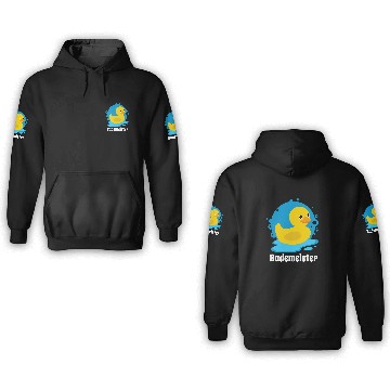 Discover Mens Bathmeister Lifeguard with Funny Duck Gift Idea 3D Hoodies