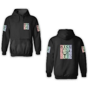Discover NICU nurses Periodic Table Elements NICU nurses Nerdy Zip 3D Hoodies