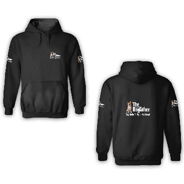 Discover The Basenji Dogfather Baseball Tees 3D Hoodies