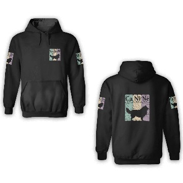 Discover Rough Collie Periodic Table Elements Rough Collie Dog Lover 7 Baseball Tees 3D Hoodies