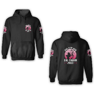 Discover Womens Archery The Chefin Aims Archery Zip 3D Hoodies