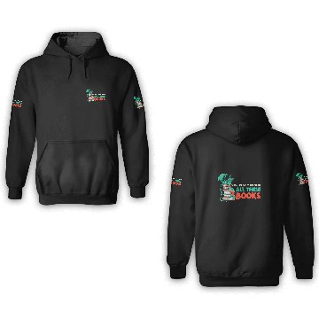 Discover Reading Dragon For Librarian Reader Bookworm 3D Hoodies