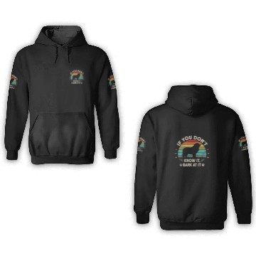 Discover Pyrenean Mountain Bark At It Big Dog Breed Great Pyrenees Zip 3D Hoodies