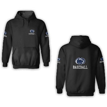 Discover Penn State Nittany Lions Baseball Icon Officially Licensed 3D Hoodies