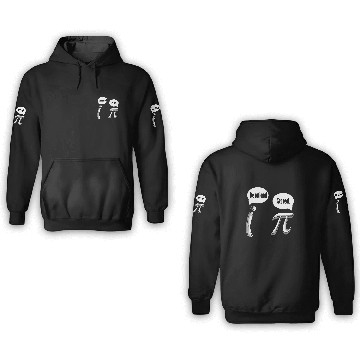 Discover Be Rational Get Real Pi Day Math Teacher Mathematician 1 3D Hoodies