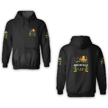 Discover Nacho Average Architect Cinco De Mayo 3D Hoodies