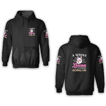 Discover Funny School Learning Llama Pun Teacher Student Joke 3D Hoodies