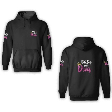 Discover Data Driven Diva swag for Science of Reading Teacher 3D Hoodies