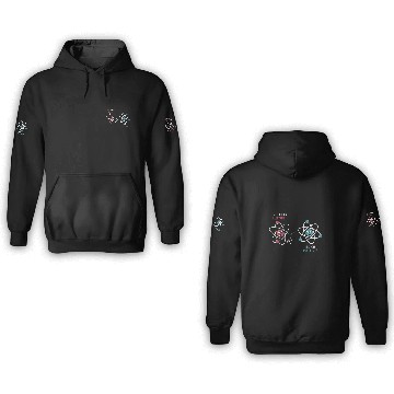 Discover Physics Student Teacher Funny Science Lover Physicist Zip 3D Hoodies