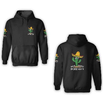 Discover Nacho Average Foreman Cinco De Mayo Mexican 3D Hoodies