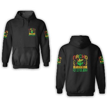 Discover Funny Nacho Average Pest Control Worker Mexican Cactus 3D Hoodies