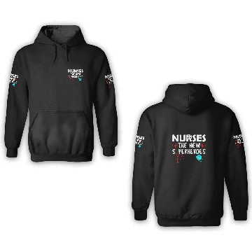 Discover The New Superheroes Graduation Registered Nursing Student 3D Hoodies
