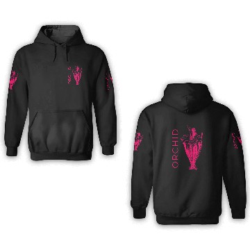 Discover Orchid Flower Graphic Florist 3D Hoodies