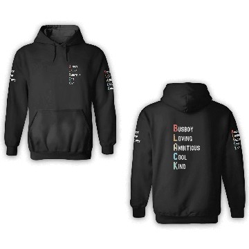 Discover African American Busboy Restaurant Worker 3D Hoodies