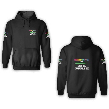 Discover Kindergarten Level Complete School Graduation Computer 3D Hoodies