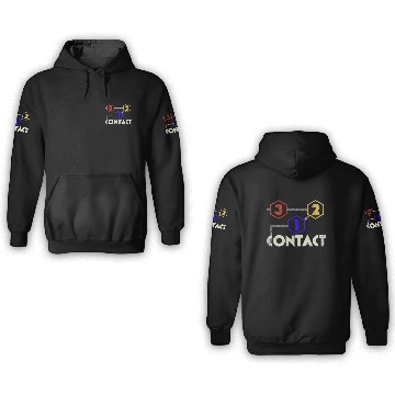 Discover 321 Contact 3D Hoodies