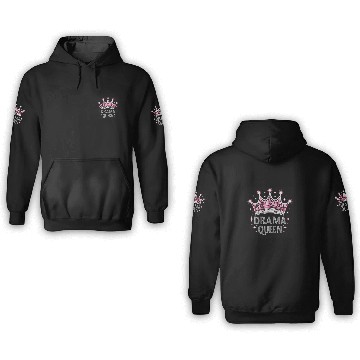 Discover Drama Queen Acting actress film student 3D Hoodies