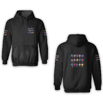 Discover Funny Operations Quiz Math Teacher Student Eggs Cute Easter Zip 3D Hoodies