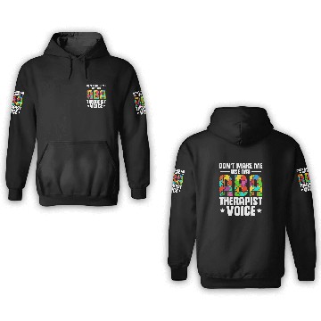 Discover ABA Therapy Behavioral Science Analysis ABA Therapist 3D Hoodies