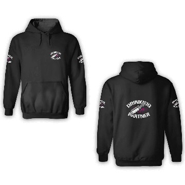 Discover Drinking Partner Party Student College Alcohol 3D Hoodies