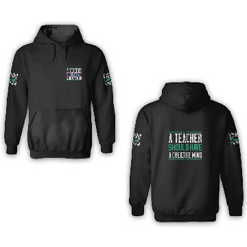 Discover Teachers day gift Professor Instructor Creative Mind Baseball Tees 3D Hoodies