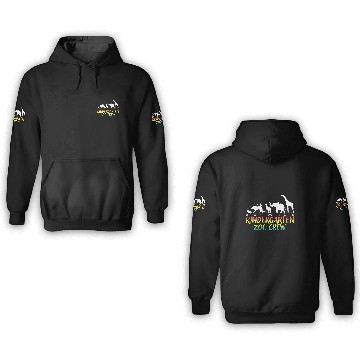 Discover Kindergarten Zoo Crew Matching Teacher Students Back School Baseball Tees 3D Hoodies