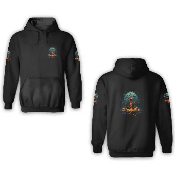 Discover Halloween Boat Anchor 2 3D Hoodies