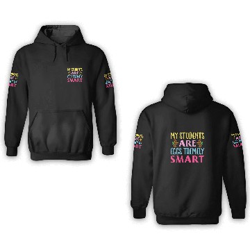 Discover My Students Are Eggstremely Smart Funny Easter Day Teacher 3D Hoodies