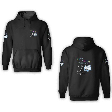 Discover Teaching Inspirational Virtual School Quote Teachers 3D Hoodies