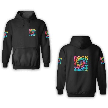 Discover rock test testing day motivational teacher student Baseball Tees 3D Hoodies