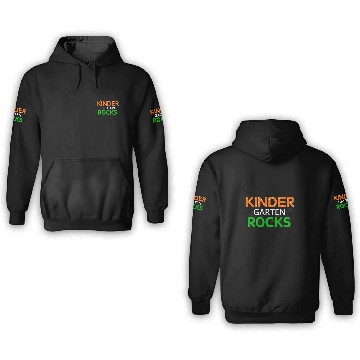 Discover Kindergarten Teacher Rocks Teacher Appreciation Day 3D Hoodies
