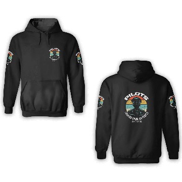 Discover Pilots looking down on people since 1903 Pilot 3D Hoodies
