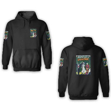 Discover Halloween Horror vintages Vampire Grim Reaper Comic Book Baseball Tees 3D Hoodies