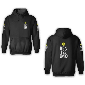 Discover Benissiomo Funny Pickleball Player Quote 3D Hoodies