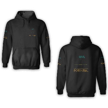 Discover I Have Potential Physics Major Scientist Physicist 3D Hoodies