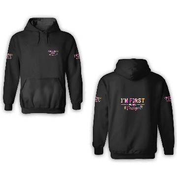 Discover First Generation College Student Funny Graduation 3D Hoodies