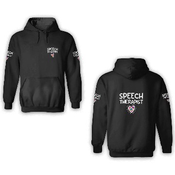 Discover Speech Therapist Slp Language Special Education Teacher 3D Hoodies