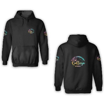 Discover First Generation College Student FirstGen College Graduate 1 3D Hoodies