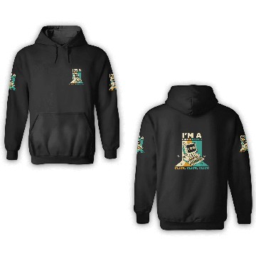 Discover Im A Programmer Click Software Engineer Coder Programmer Zip 3D Hoodies