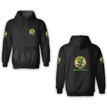 Discover Emerald Dragon Warrior Wing Chun Kung Fu Zip 3D Hoodies