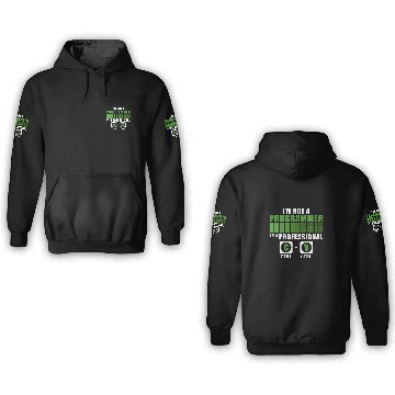 Discover Im Not A Programmer Funny Programming Computer Coder 3D Hoodies