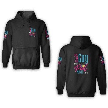 Discover Just An Old Guy Thats A Better Pool Player Than You Nine 3D Hoodies