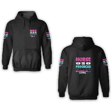 Discover nurses In Progress Nursing Student Future nurses Life Baseball Tees 3D Hoodies