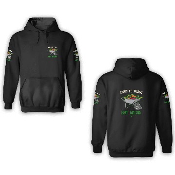 Discover Farm To Table Eat Local Land Worker Farmer Baseball Tees 3D Hoodies